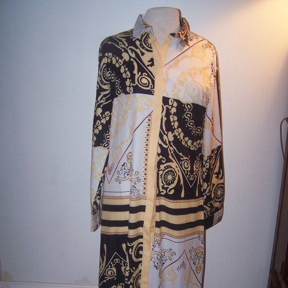 NWT MADE WITH LOVE SHIRTWAIST MAXI DRESS SZ M - Picture 1 of 4
